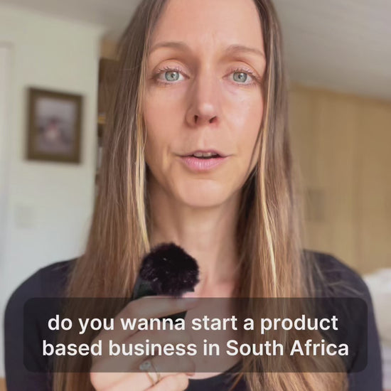 Promo video for The Microbrand Method 4-week course for starting a product business in South Africa